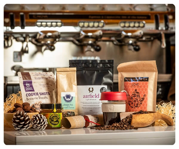 Coffee Lovers Christmas Hamper Airfield Estate