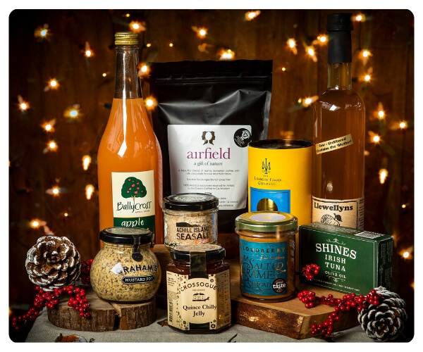 Mini Foodie Christmas Hamper Airfield Estate