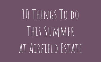 Top 10 Activities at Airfield Estate