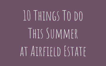 Top 10 Activities at Airfield Estate