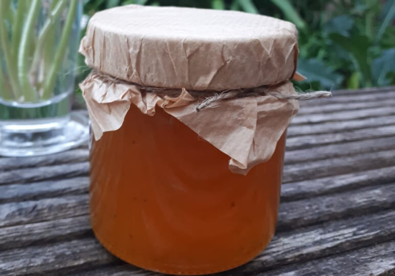 Dandelion Marmalade Jar