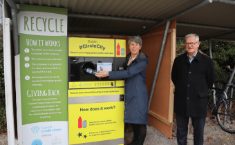 Recycling Rewarded: New Reverse Vending Machine