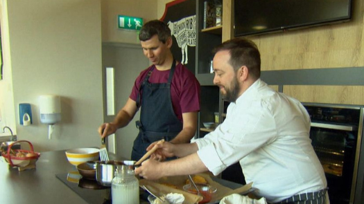 Cooking during the REAL Ability programme