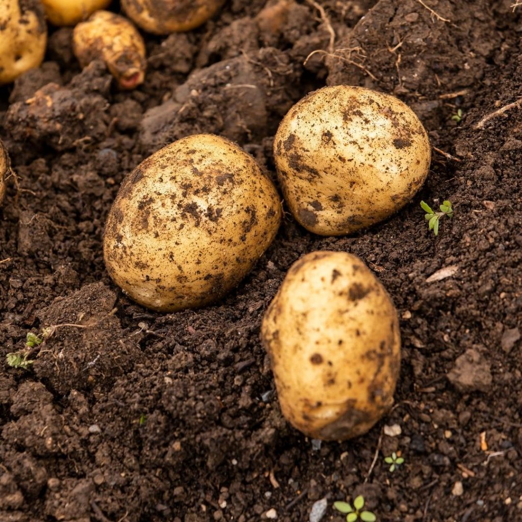 Image of potatoes at Airfield Estate
